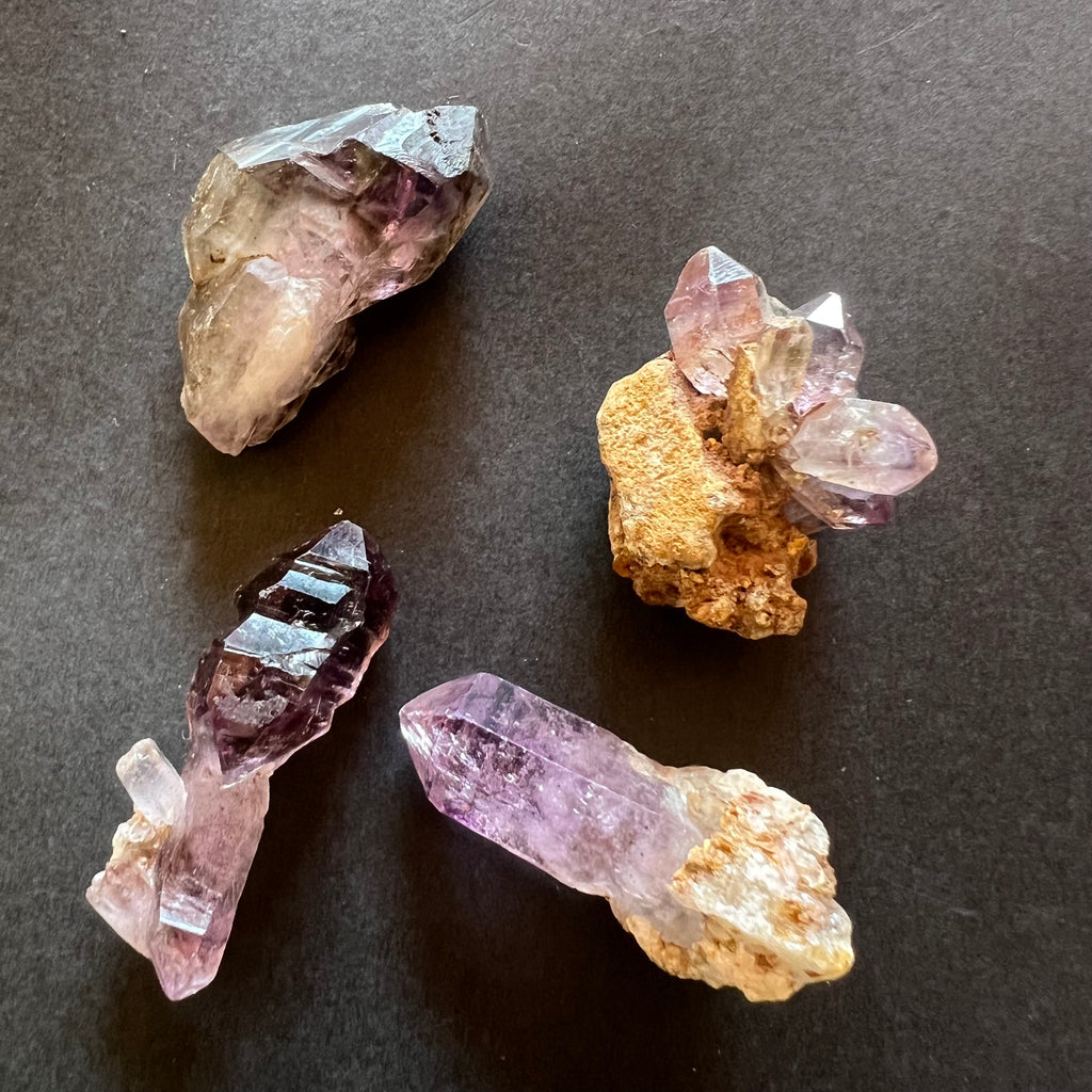 Spartura ametist de mina Brandberg, Namibia, druzy.ro, cristale 5