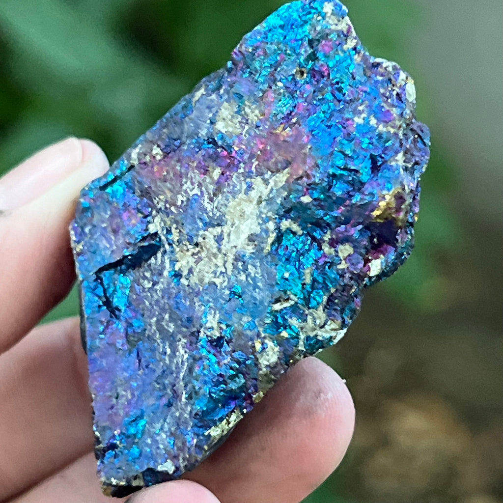 Calcopirita iridescentă din Mexic model 3, pietre semipretioase - druzy.ro 2 