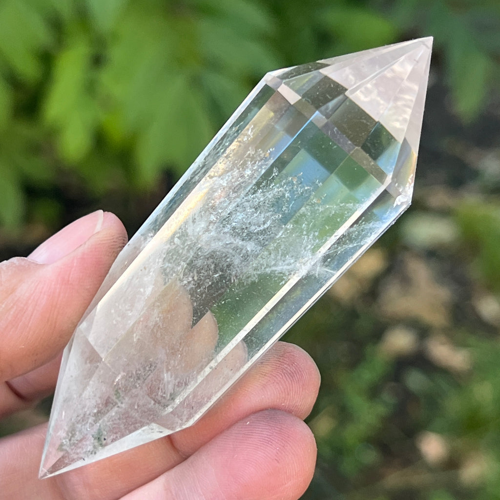 Bagheta cuart vogel, 12 fete, Brazilia model 8, pietre semipretioase - druzy.ro 3 