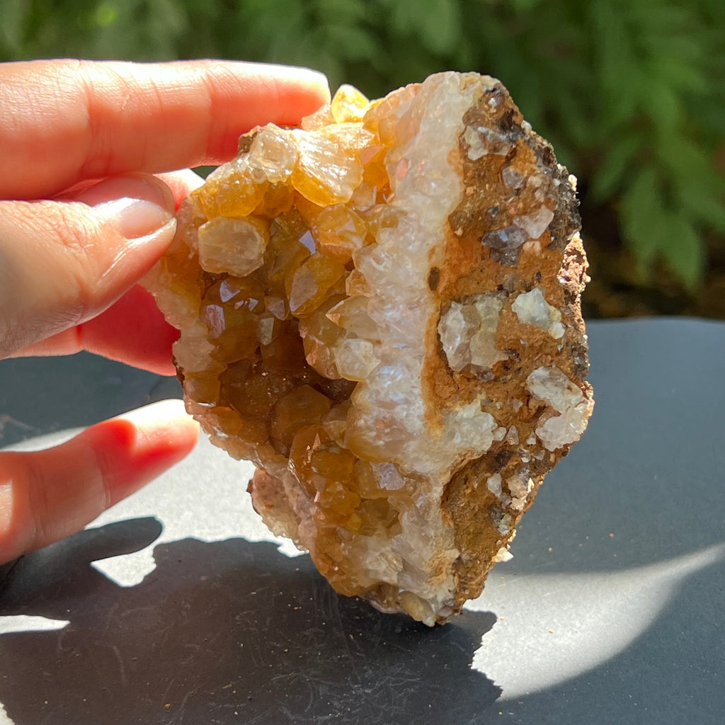 Cluster cuart lamaie, golden healer 5A/12, Zambia, pietre semipretioase - druzy.ro 3