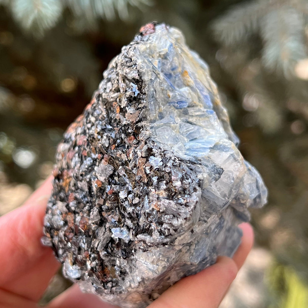 Kianit albastru (Cianit) piatra bruta din Zimbabwe model 8, druzy.ro, cristale 1
