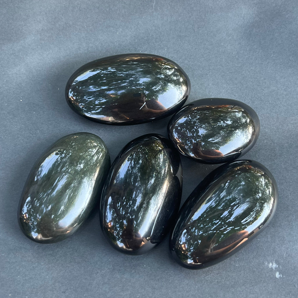 Palmstone obsidian, pietre semipretioase - druzy.ro 3 