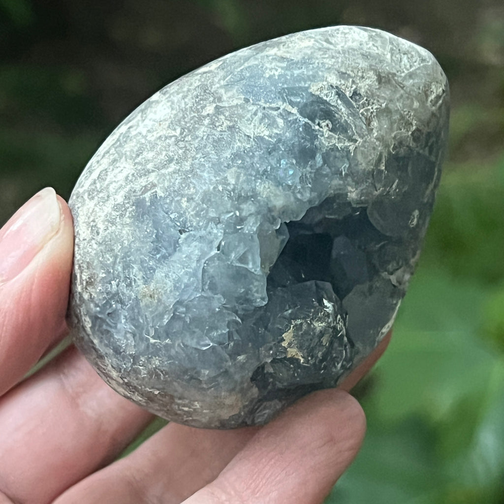 Ou geoda celestit /celestina model 60, pietre semipretioase - druzy.ro 5 