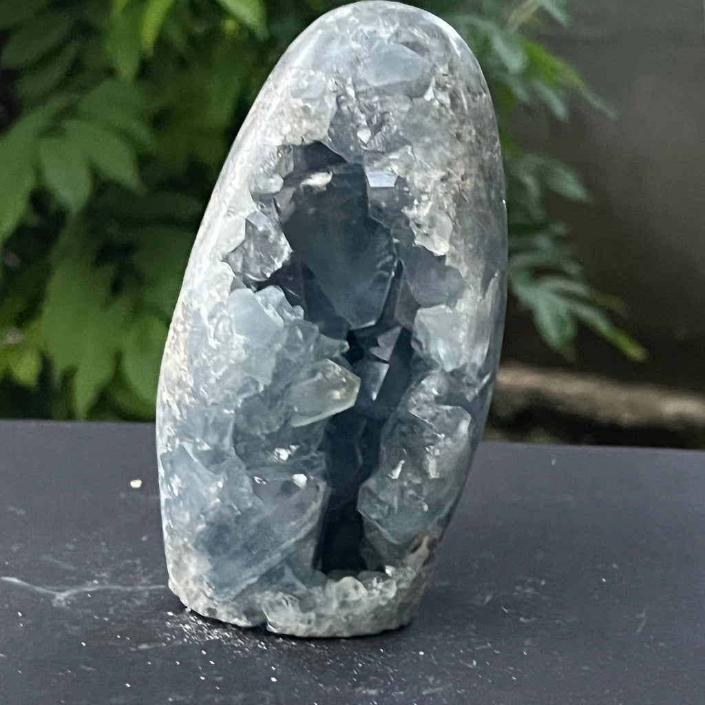 Sculptura celestit / celestina | Model 1, pietre semipretioase - druzy.ro 1 