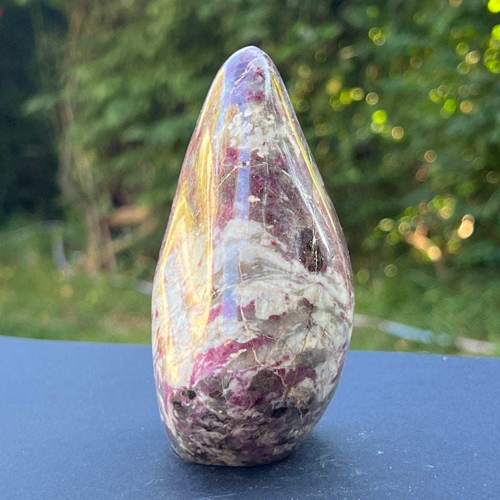 Sculptura Rubelit/ turmalina model 2, pietre semipretioase - druzy.ro 5 