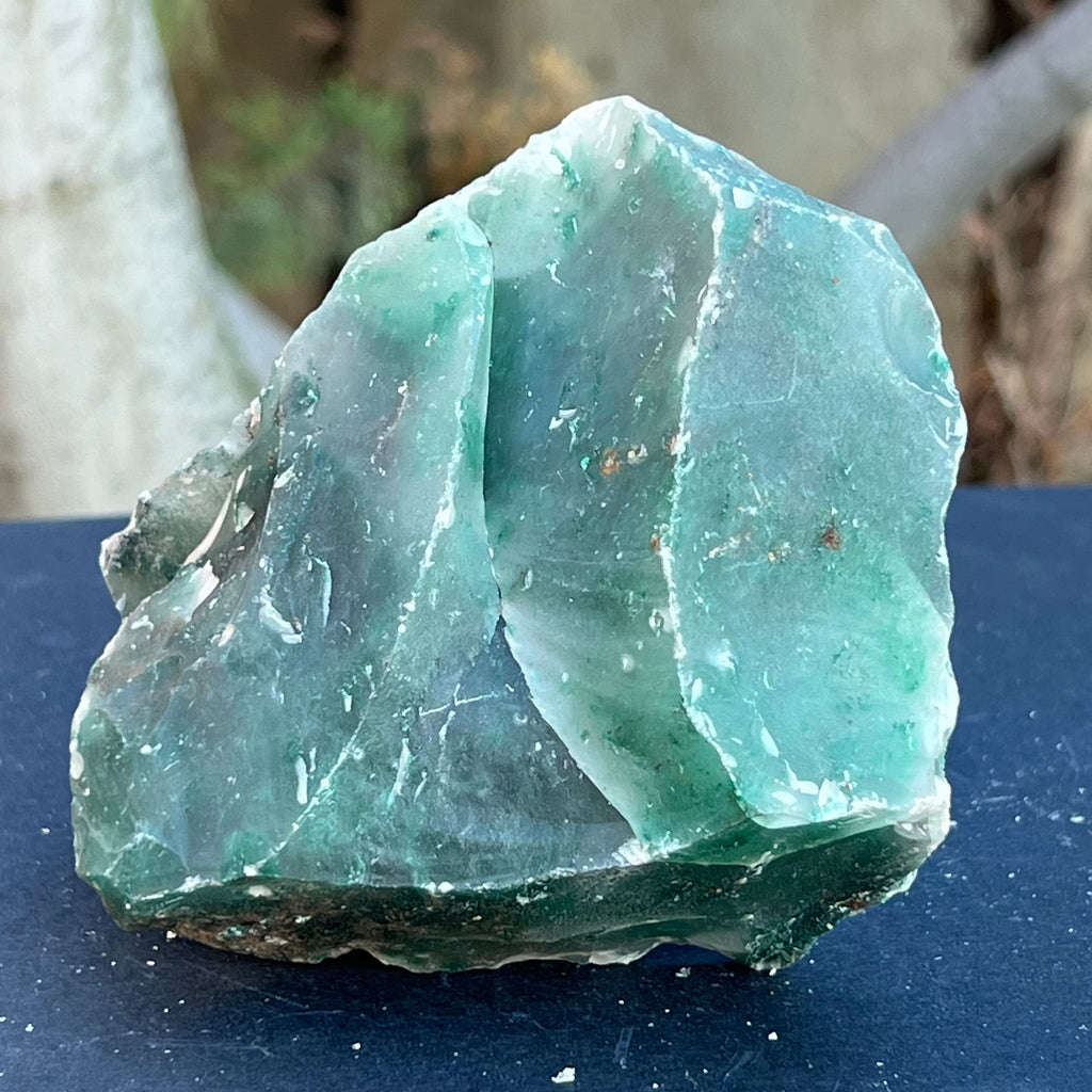 Jad verde piatra bruta m32, druzy.ro, cristale 1