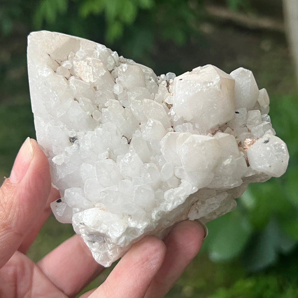Cluster cuart fantoma, cuart ananas, cuart de stanca din Madagascar model 13, pietre semipretioase - druzy.ro 4 