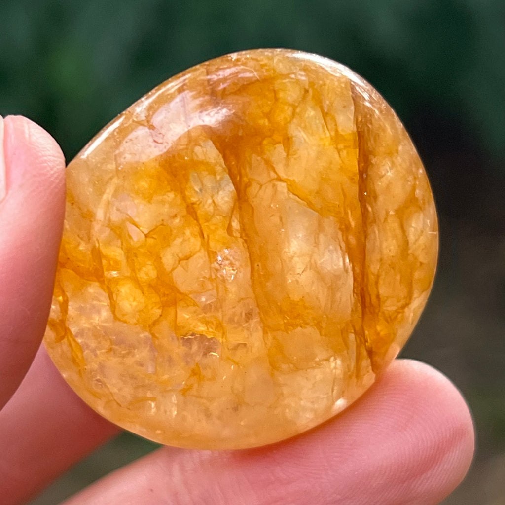 Palmstone cuart lamaie model 9, golden healer, pietre semipretioase - druzy.ro 2 