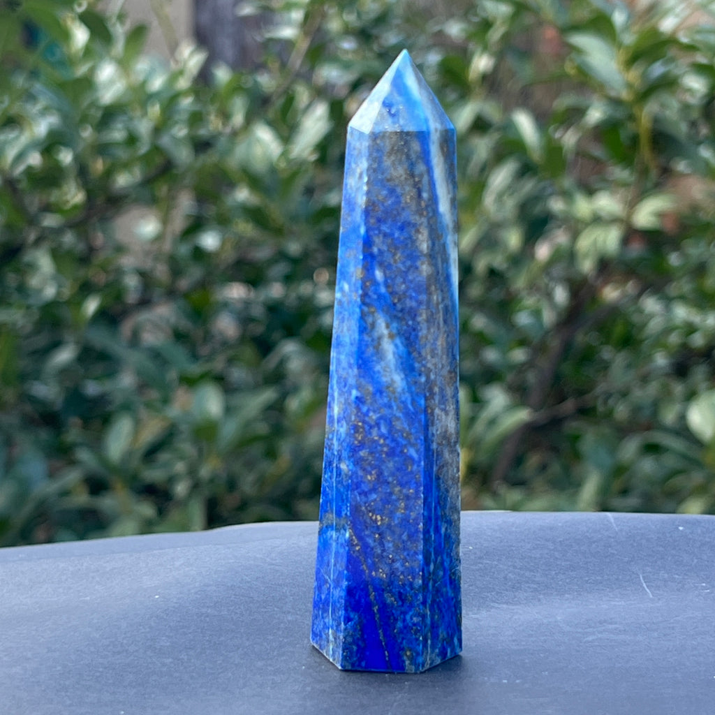 Turn/obelisc lapis lazuli m23, pietre semipretioase - druzy.ro 1 