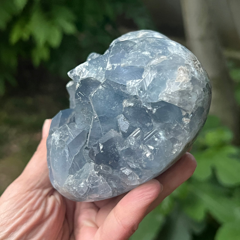 Inima celestit / celestina | Model 1, pietre semipretioase - druzy.ro 4 