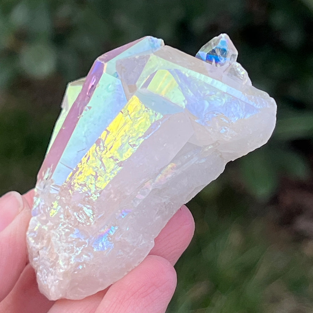 Cluster cuart incolor AURA, floare de mina m11, pietre semipretioase - druzy.ro 4 