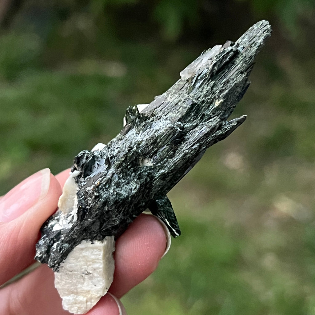 Cluster egirin mini cuart fumuriu/negru Zomba m6, pietre semipretioase - druzy.ro 5 