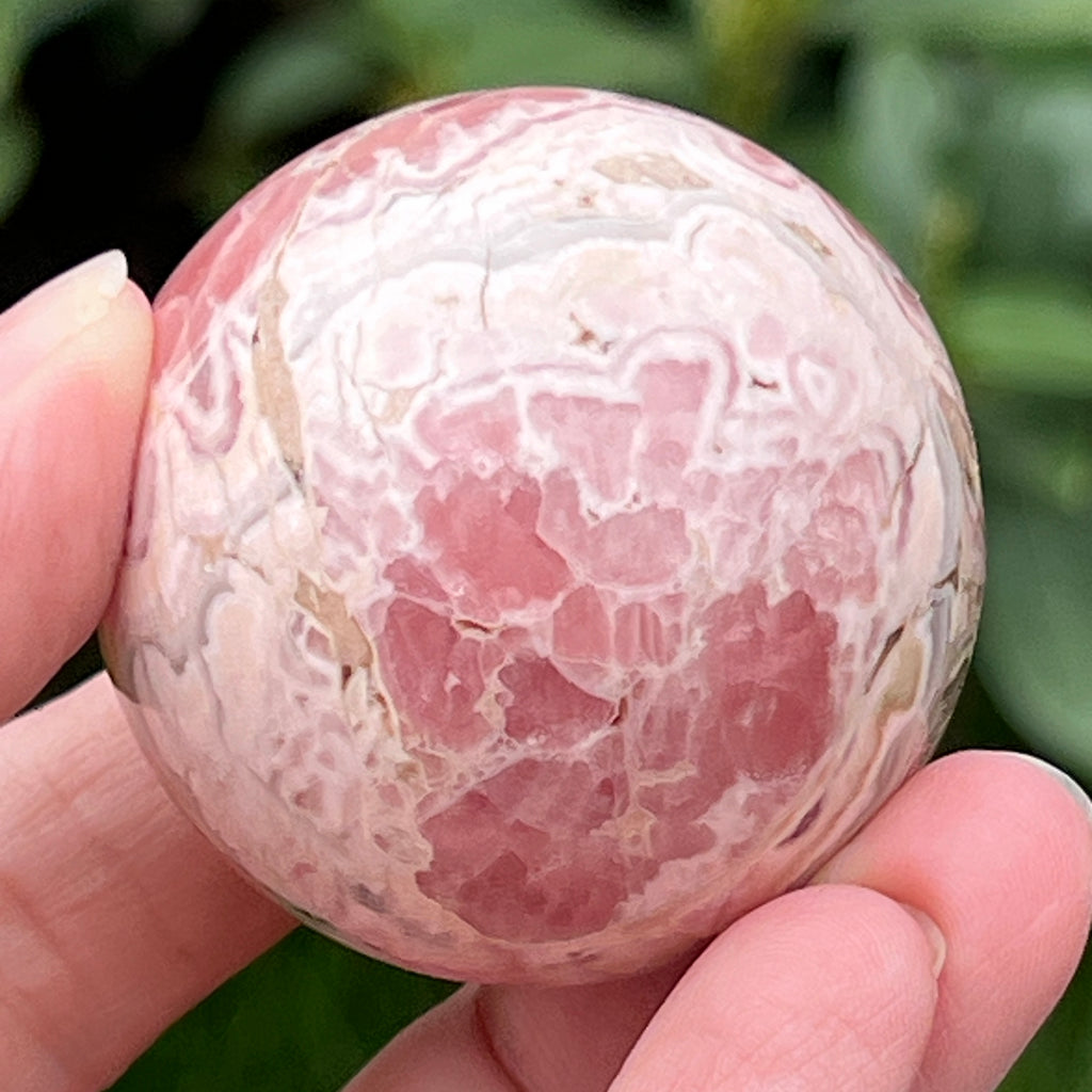 Sfera rodocrozit calitate AAA model 1, pietre semipretioase - druzy.ro 9 