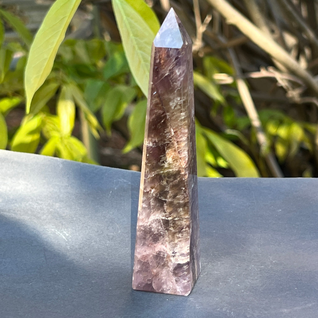 Obelisc super 7 (super seven) din Brazilia model 5, pietre semipretioase - druzy.ro 3 