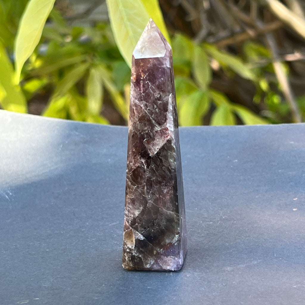 Obelisc super 7 (super seven) din Brazilia model 9, pietre semipretioase - druzy.ro 3 