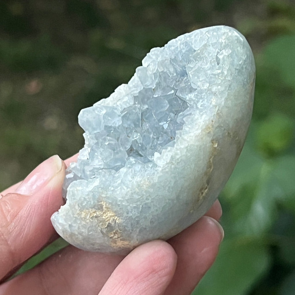 Ou geoda celestit /celestina model 74, pietre semipretioase - druzy.ro 2 
