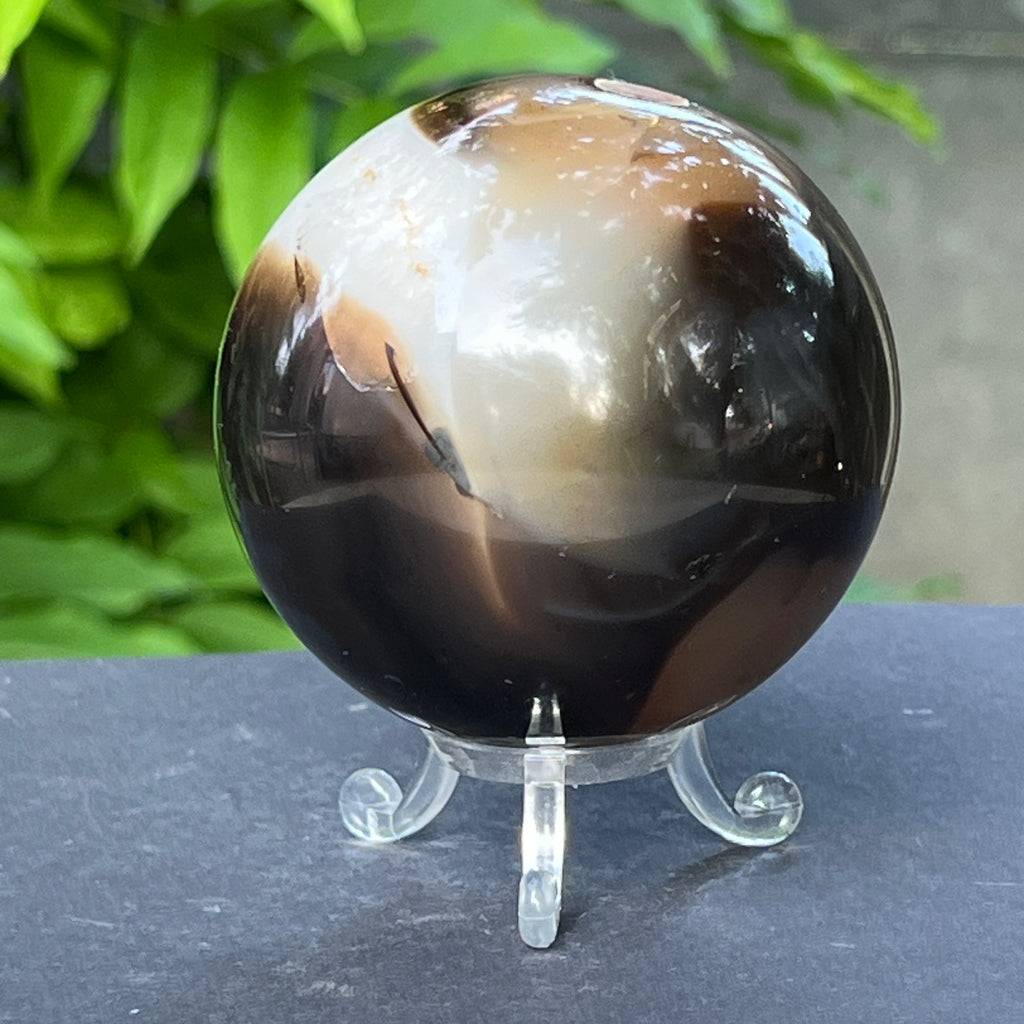 Sfera agat m1, pietre semipretioase - druzy.ro 5 