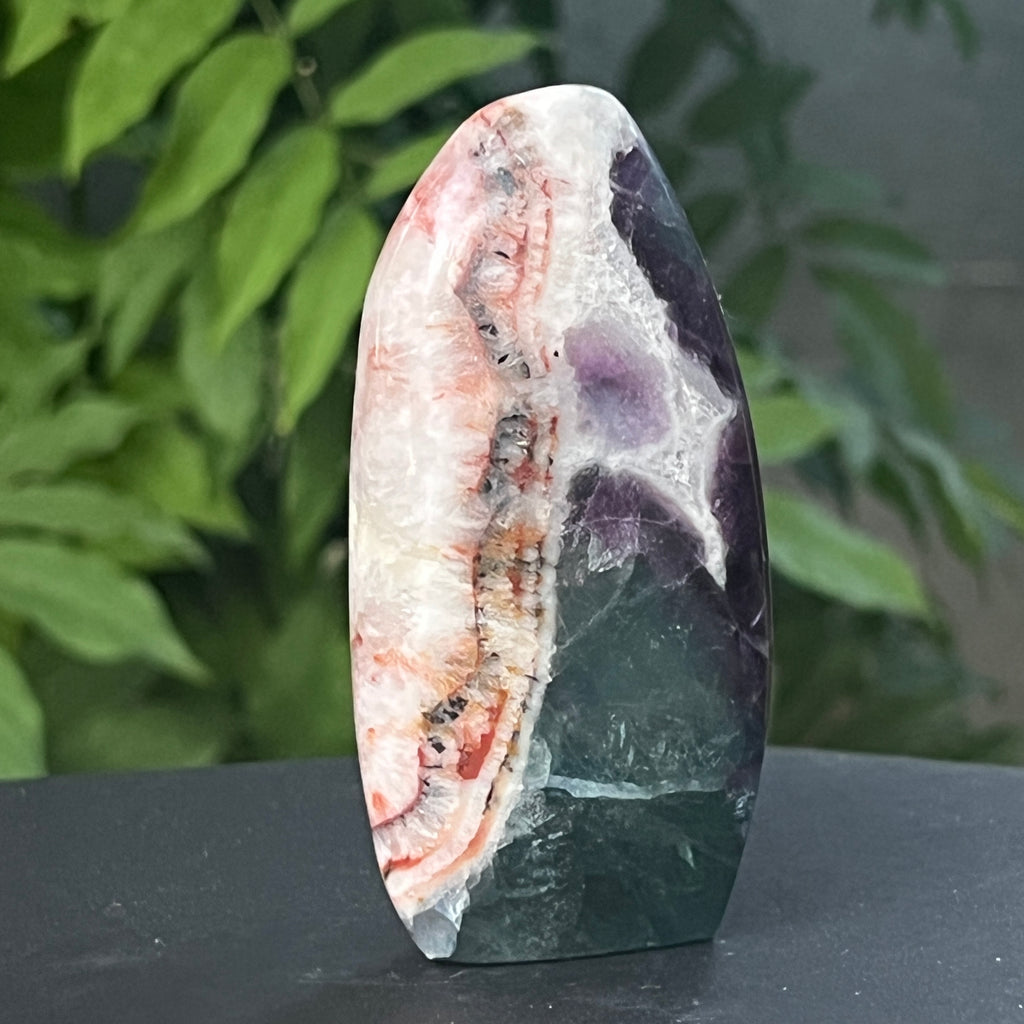 Fluorit verde structura forma libera model 11, pietre semipretioase - druzy.ro 2 
