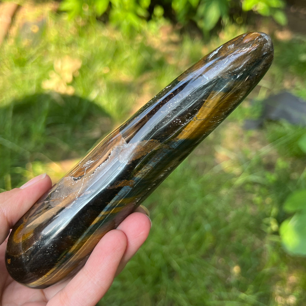 Bagheta masaj ochi de tigru m3, pietre semipretioase - druzy.ro 4 