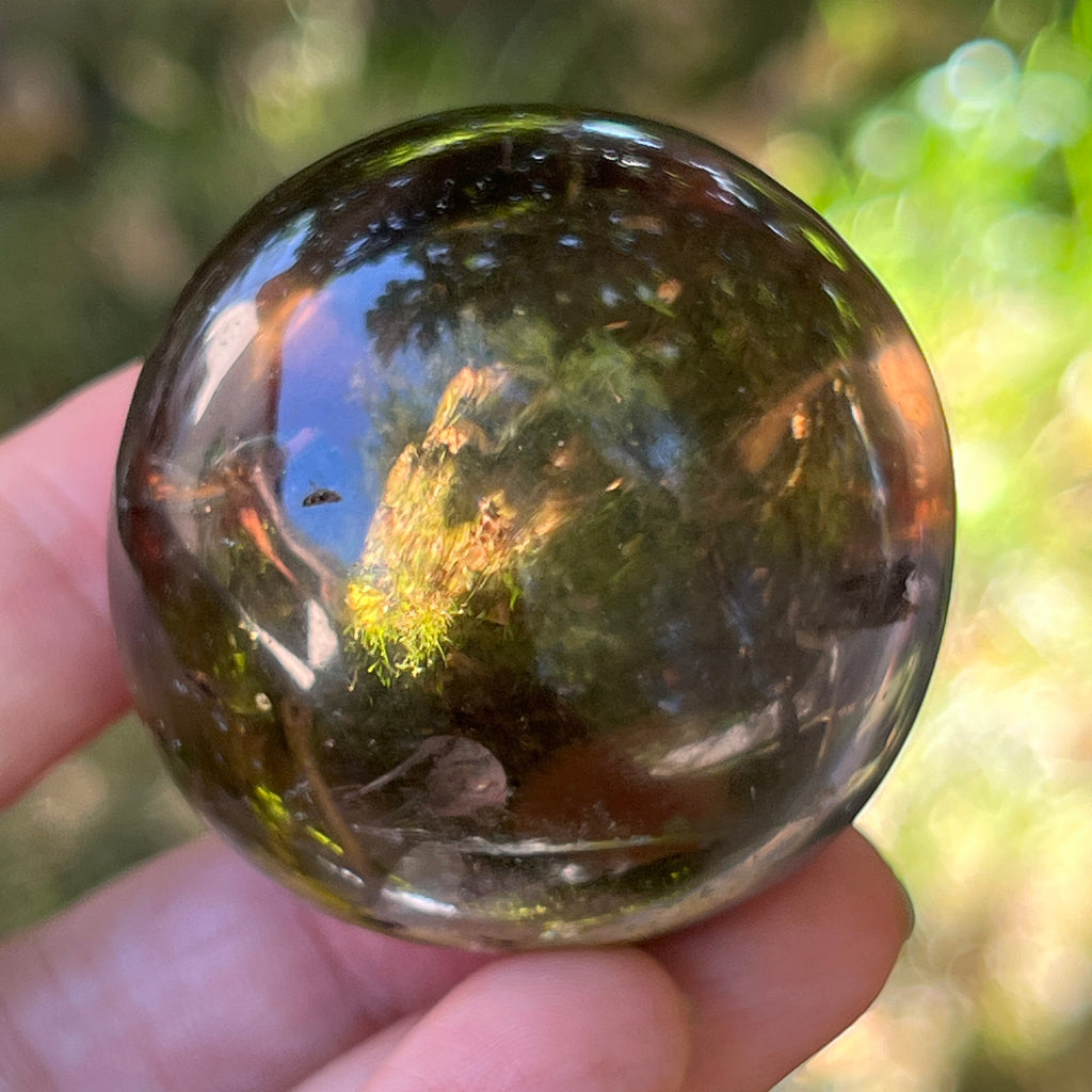 Palmstone cuart fumuriu unicat, model 9, pietre semipretioase - druzy.ro 5 