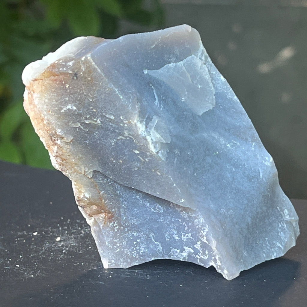 Calcedonie albastra (India) piatra bruta m6, pietre semipretioase - druzy.ro 3 
