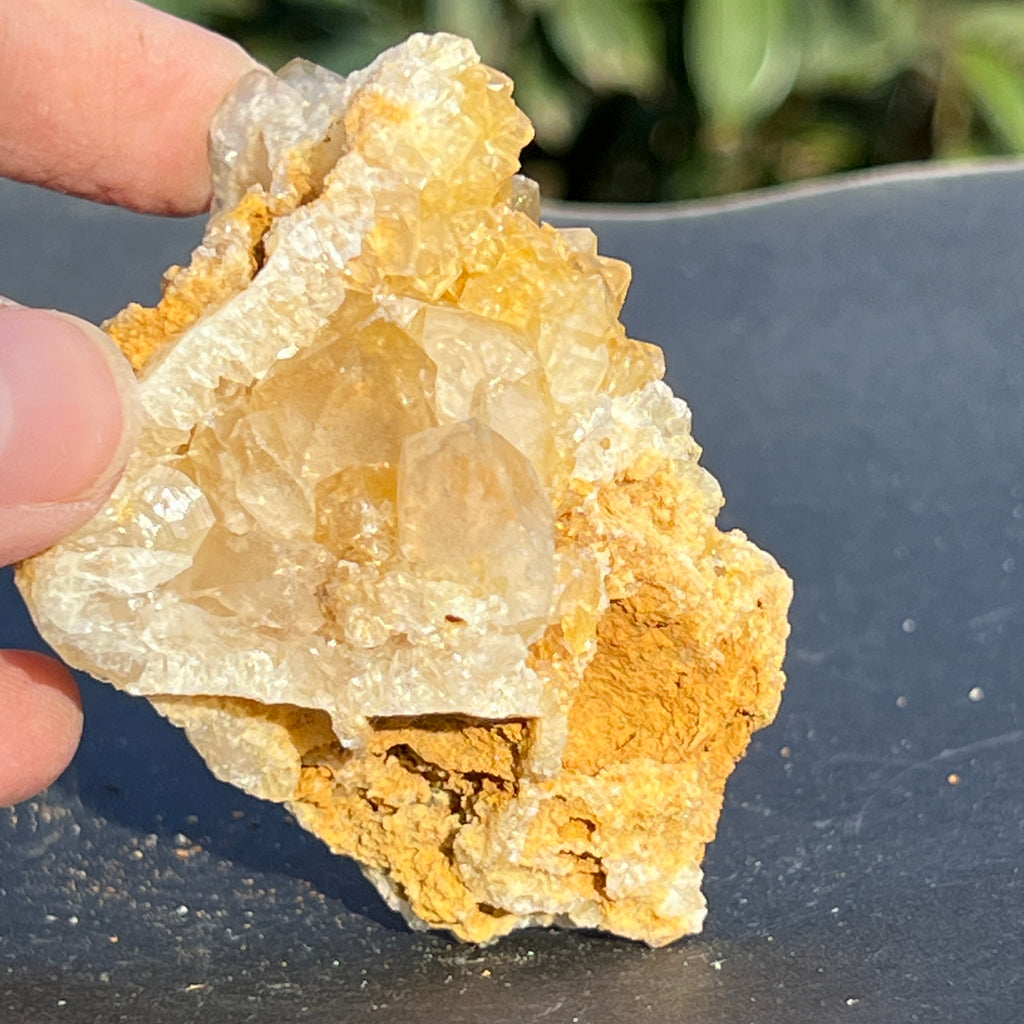 Cluster cuart lamaie Zambia, golden healer model 53, pietre semipretioase - druzy.ro 4 