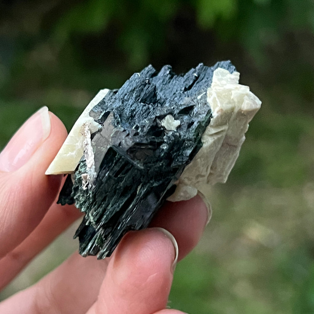 Cluster egirin mini cuart fumuriu/negru Zomba m8, pietre semipretioase - druzy.ro 3 