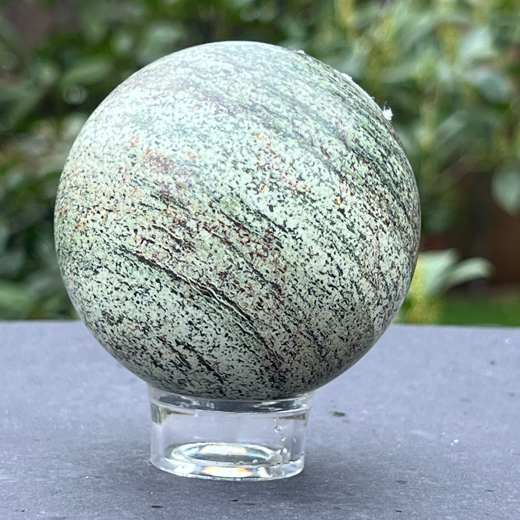 Sfera serpentin model 1, pietre semipretioase - druzy.ro 1 