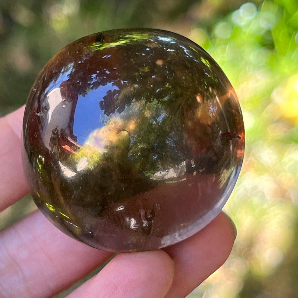 Palmstone cuart fumuriu unicat, model 9, pietre semipretioase - druzy.ro 2 