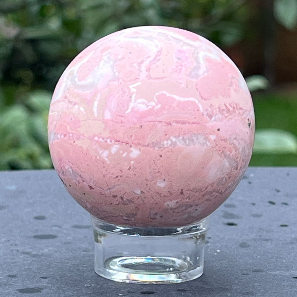 Sfera rodocrozit model 3, pietre semipretioase - druzy.ro 3 
