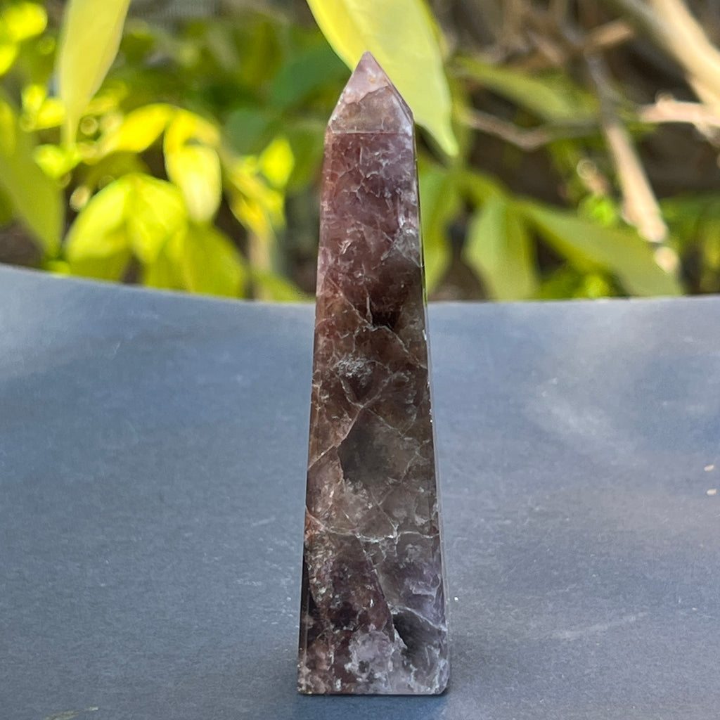 Obelisc super 7 (super seven) din Brazilia model 12, pietre semipretioase - druzy.ro 3 