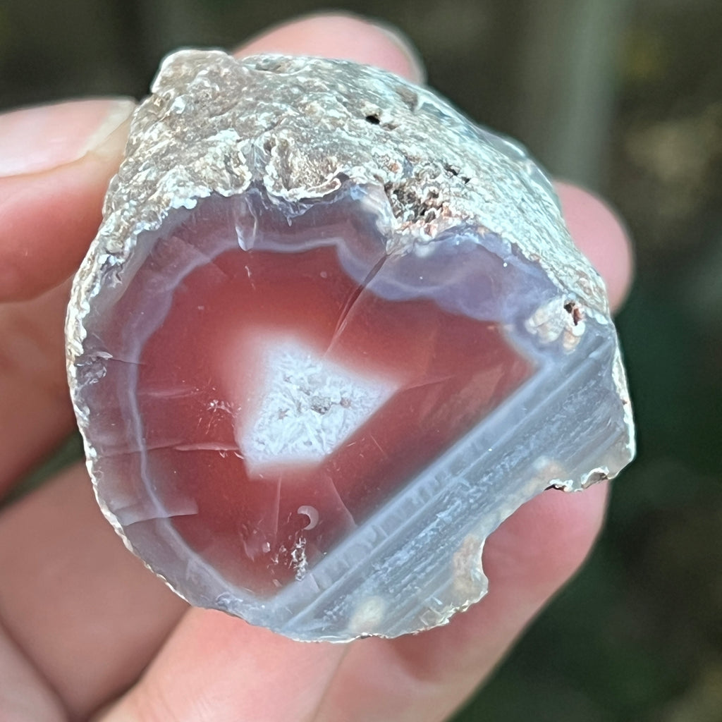 Agat de Botswana, nodul agat river model 13, pietre semipretioase - druzy.ro 5 