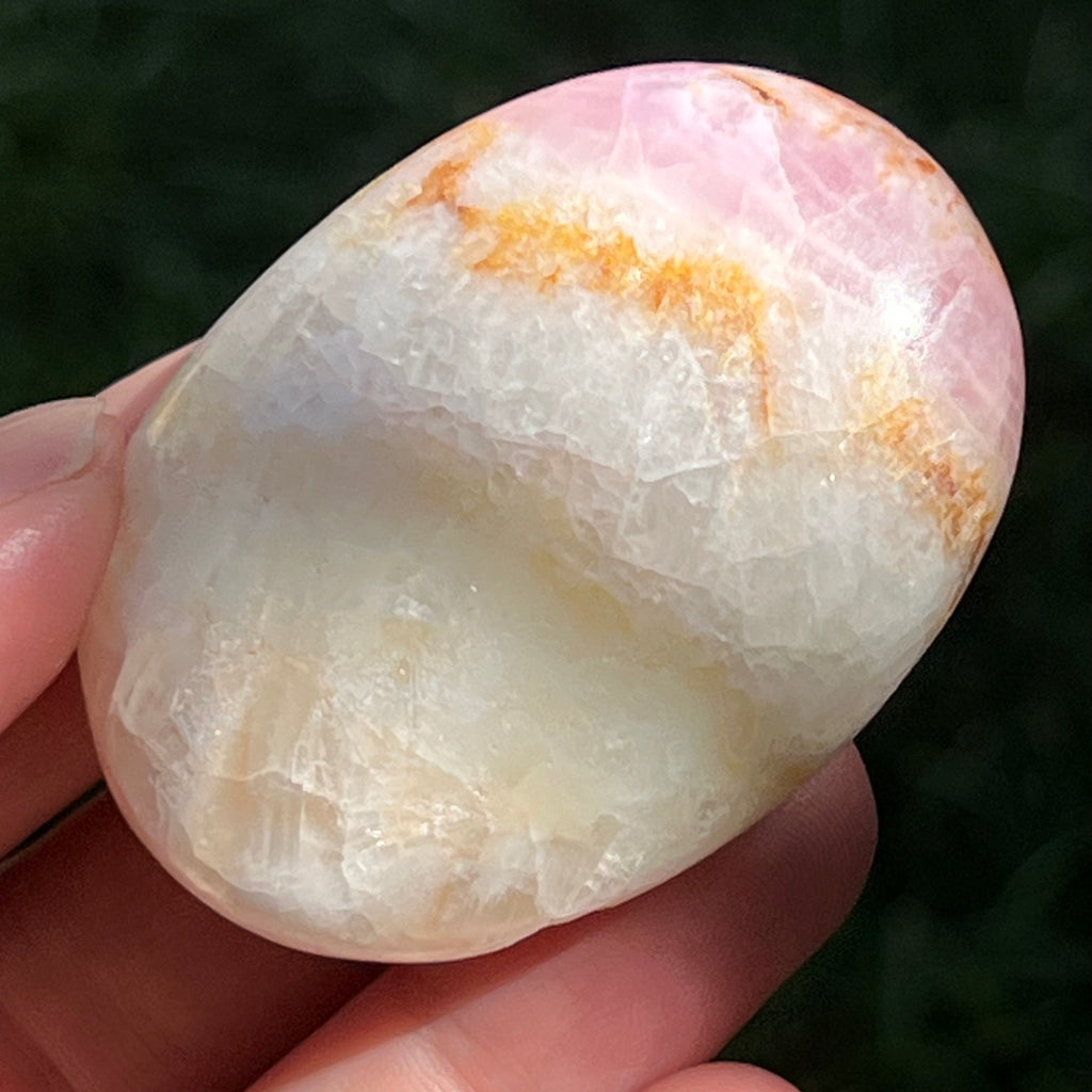 Palmstone Aragonit roz Pakistan model 11, druzy.ro, pietre semipretioase 5