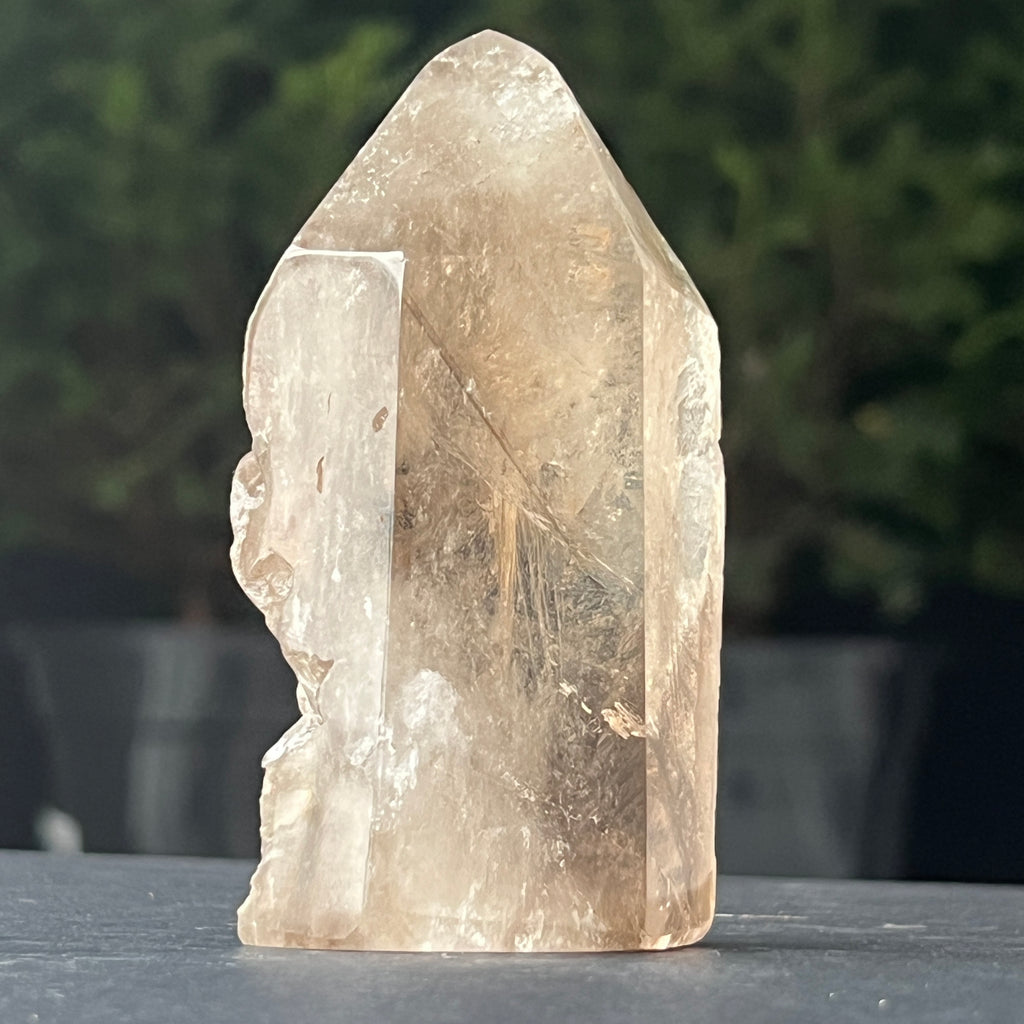 Obelisc cuart fumuriu model 21, pietre semipretioase - druzy.ro 3 