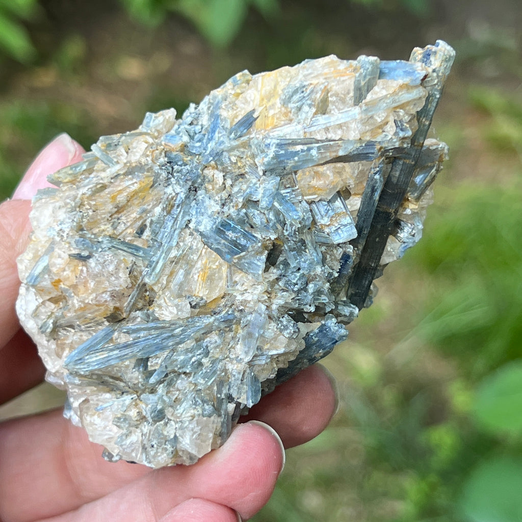 Kianit albastru (Cianit) piatra bruta din Zimbabwe model 12, pietre semipretioase - druzy.ro 5 