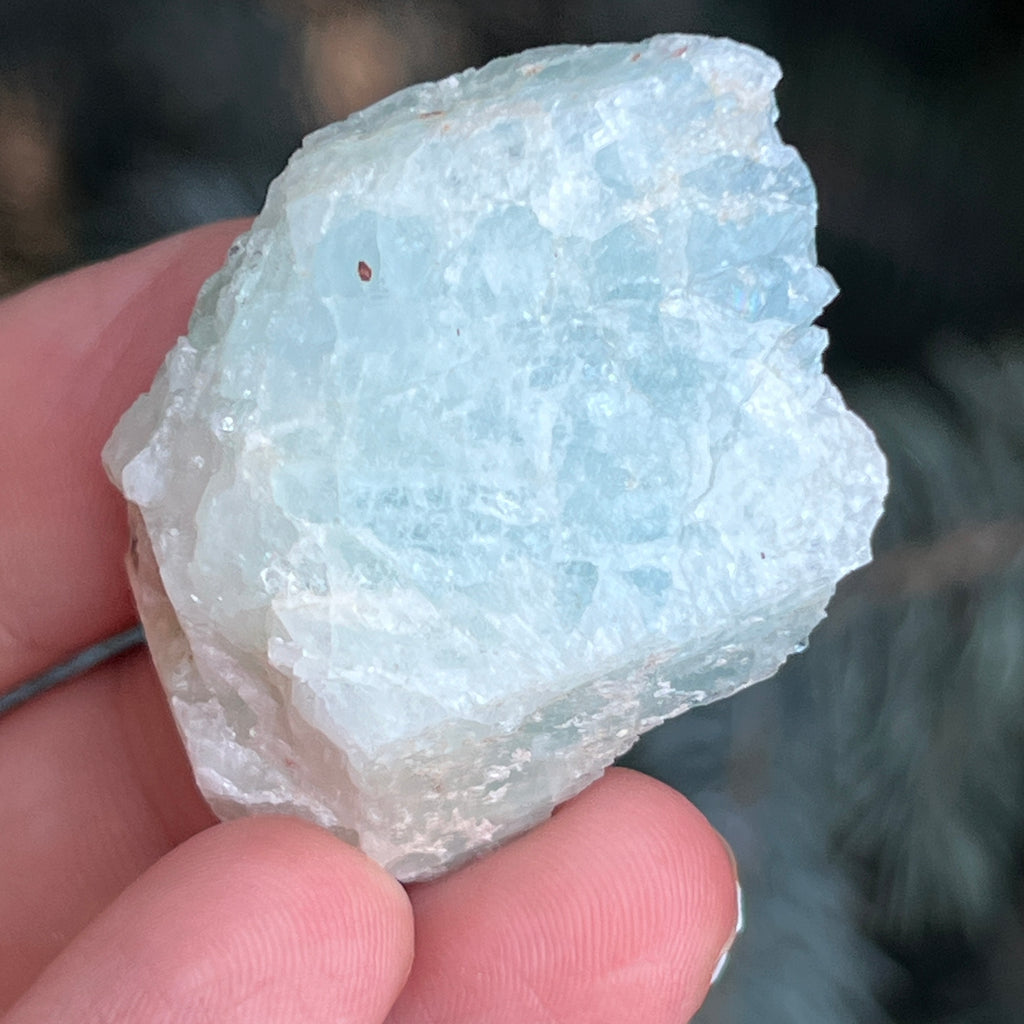 Acvamarin Pakistan piatra bruta model pk6, pietre semipretioase - druzy.ro 3 