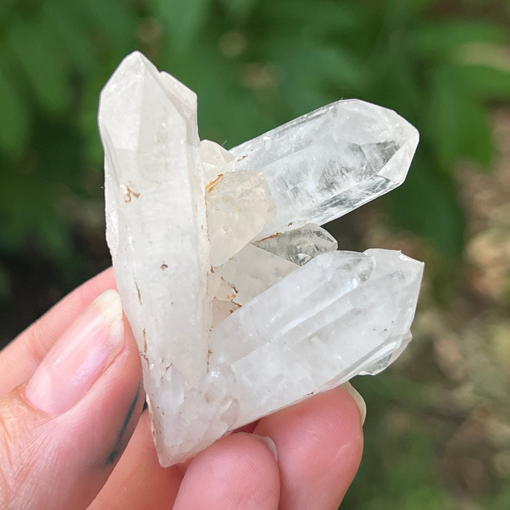 Cluster cuart incolor, floare de mina m16, pietre semipretioase - druzy.ro 1 