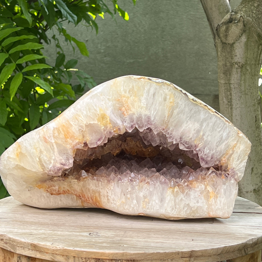 Geoda agat ametist model 7, pietre semipretioase - druzy.ro 8 