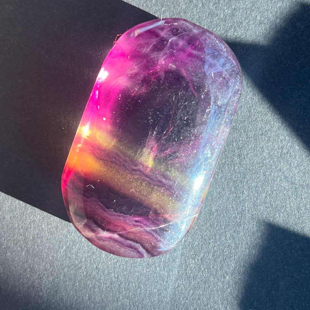 Palmstone fluorit din Provincia Zhejiang, China model 8, pietre semipretioase - druzy.ro 2 
