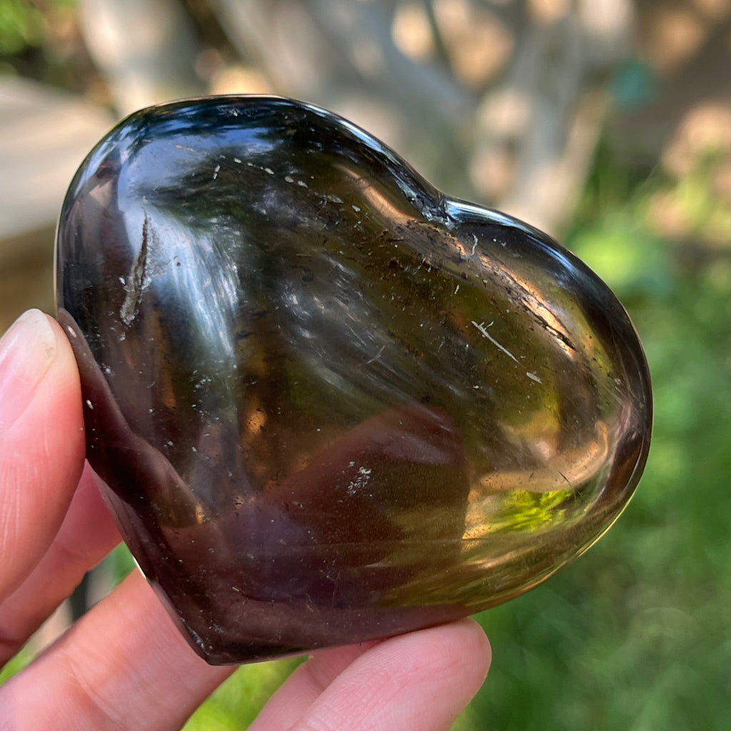 Inima cuart fumuriu m3, pietre semipretioase - druzy.ro 3 