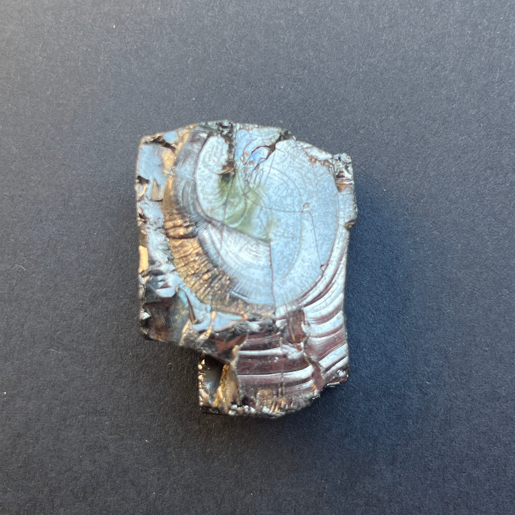 Shungit cristalizat Elite (Nobil) model 12, pietre semipretioase - druzy.ro 2 
