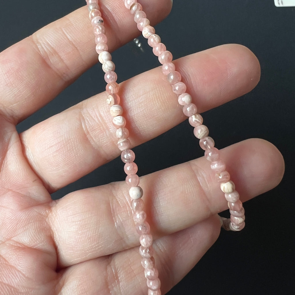 Colier rodocrozit Love #93, pietre semipretioase - druzy.ro 2 