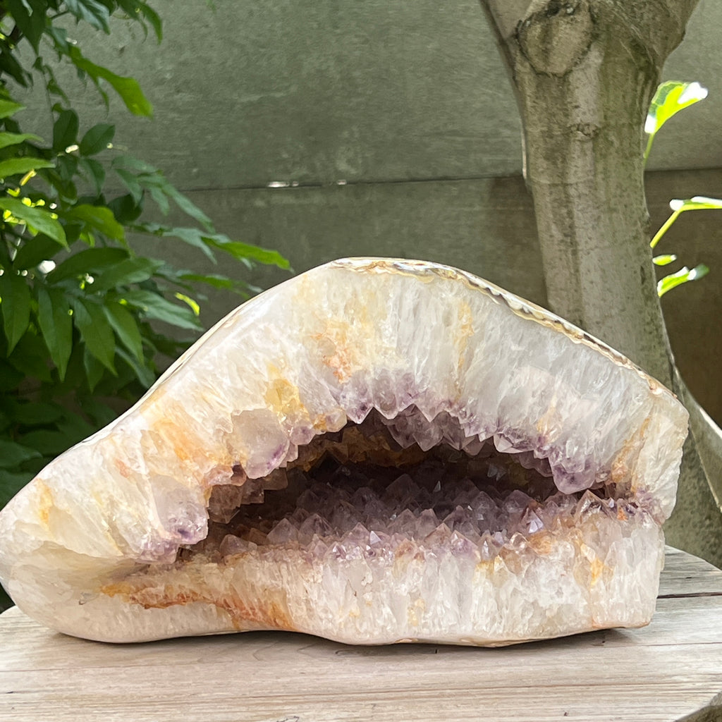 Geoda agat ametist model 7, pietre semipretioase - druzy.ro 9 