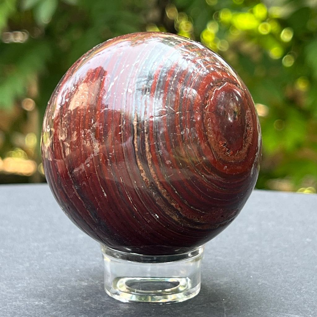 Sfera jasp rosu din Zimbabwe m3, pietre semipretioase - druzy.ro 3 