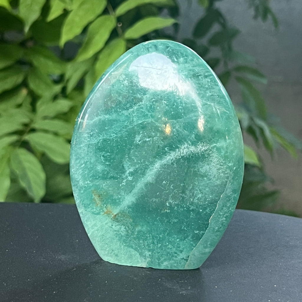 Fluorit verde structura forma libera model 6, pietre semipretioase - druzy.ro 3 