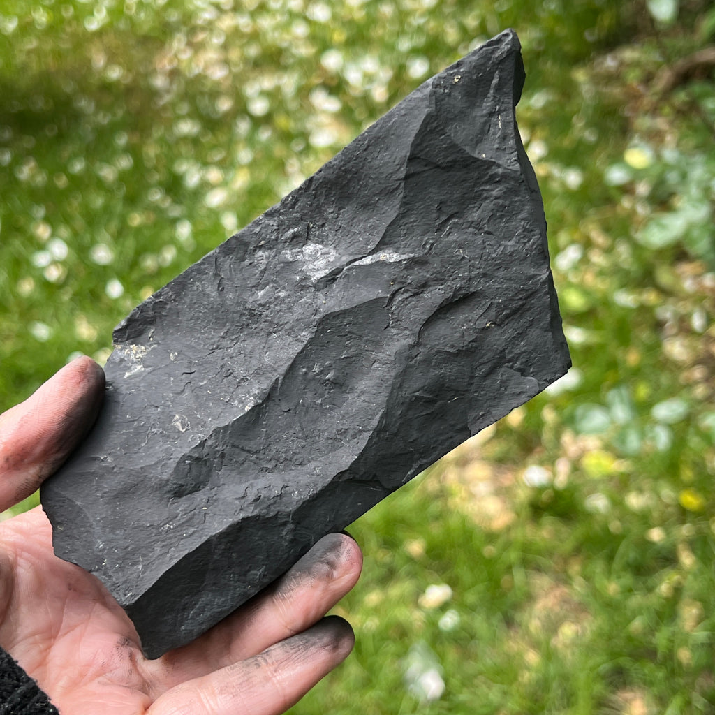 Shungit piatra bruta XXL model 3, pietre semipretioase - druzy.ro 4 