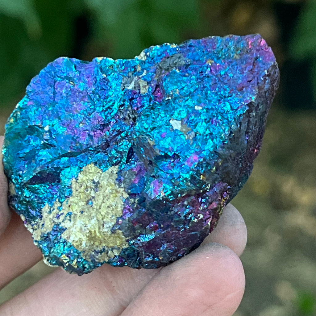 Calcopirita iridescentă din Mexic model 7, pietre semipretioase - druzy.ro 1 