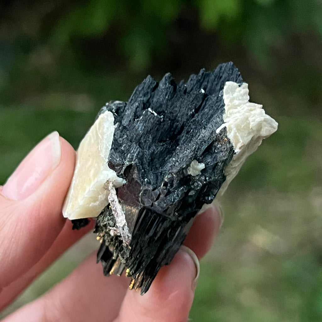 Cluster egirin mini cuart fumuriu/negru Zomba m8, pietre semipretioase - druzy.ro 4 