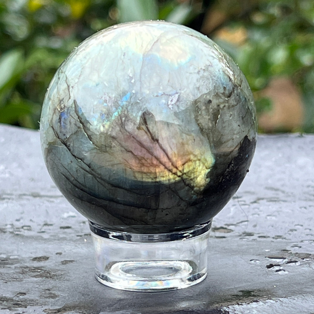 Sfera labradorit model 6, pietre semipretioase - druzy.ro 1 