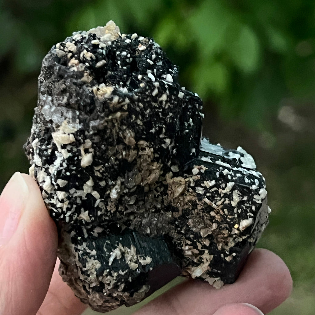 Cluster turmalina neagra model 6 din Erongo, Namibia, pietre semipretioase - druzy.ro 5 